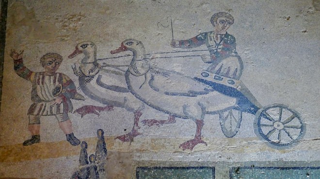 Mosaiken der Villa Romana