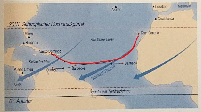 Route Sea Cloud