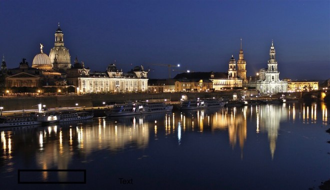 Dresden by night