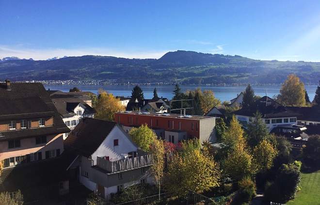 Ausblick Zürichsee