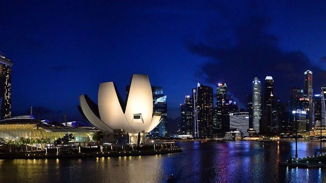 Singapore City Night