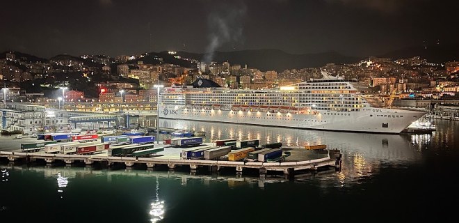 Genova Hafen