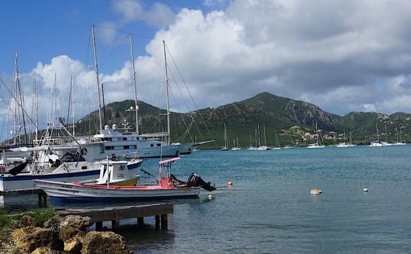 Frühmorgens in Antigua….