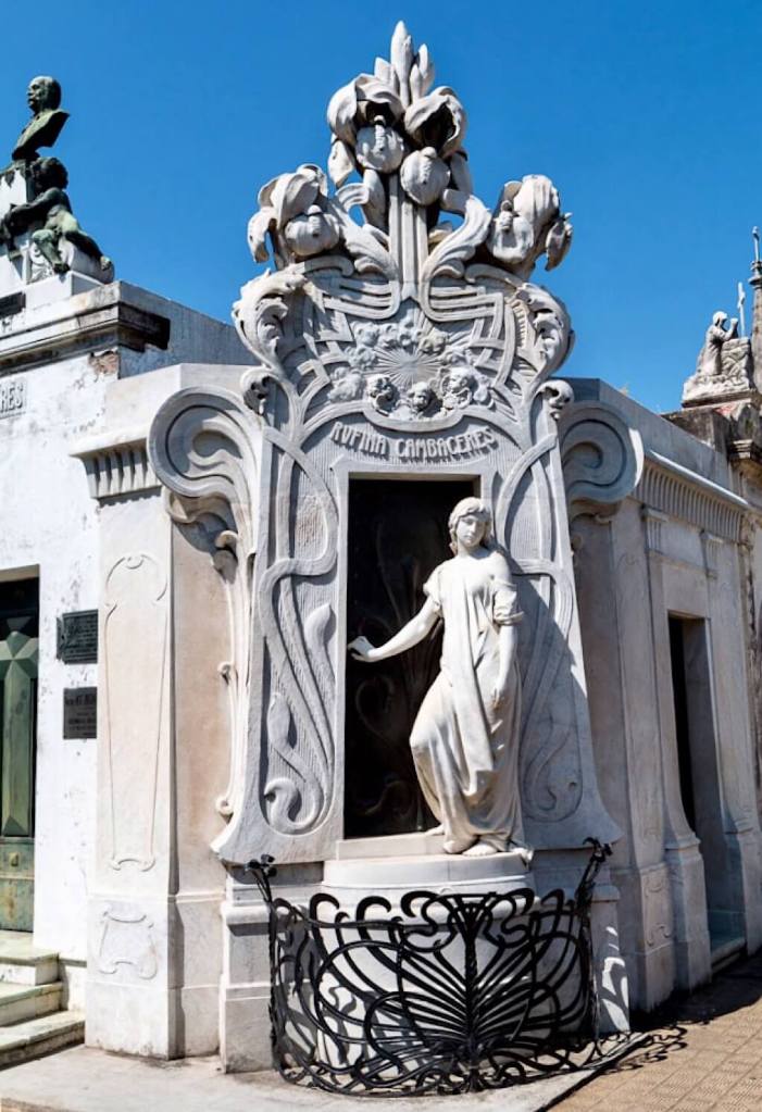 El cementerio de La Recoleta