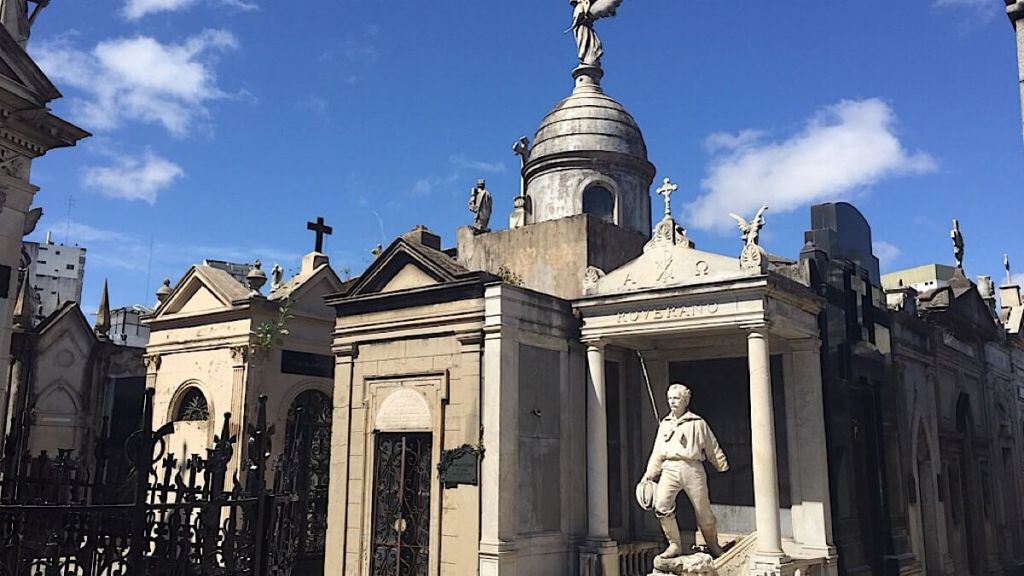 El cementerio de La Recoleta