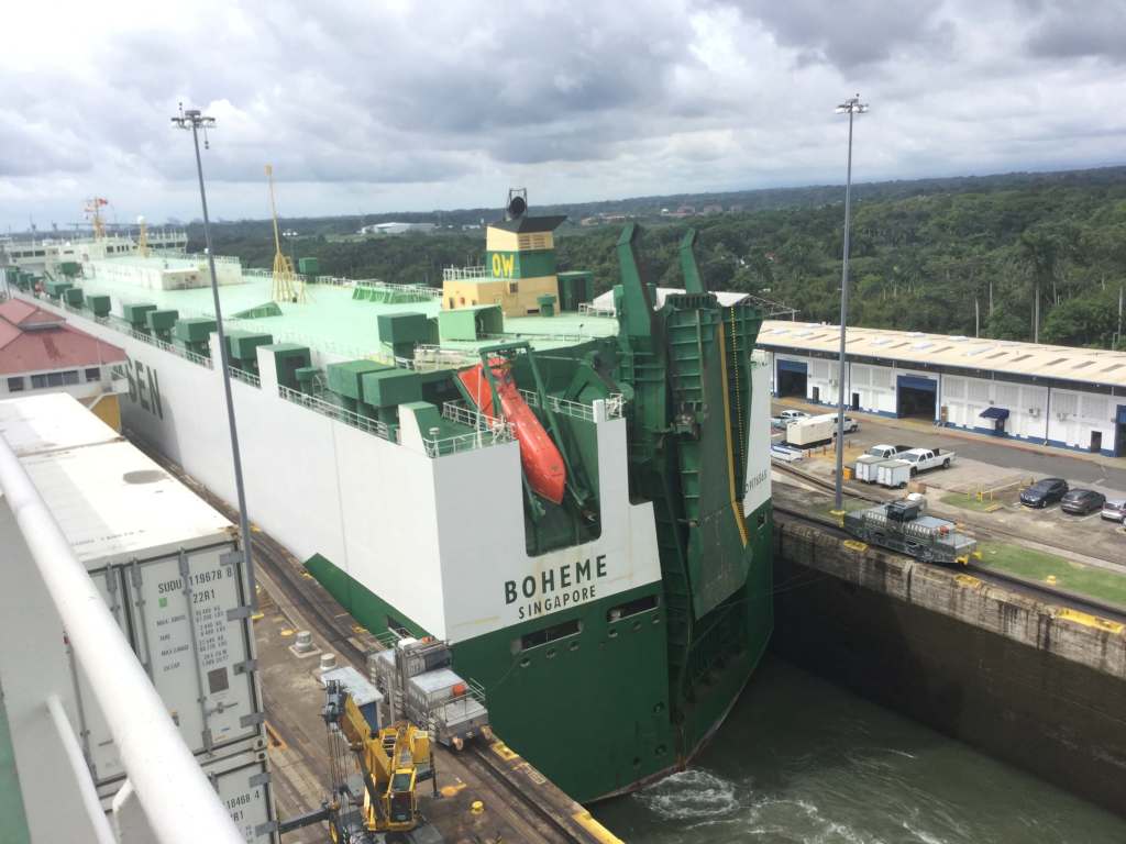 Als Passagier auf einem Frachtschiff