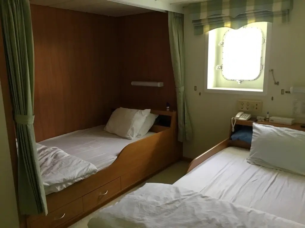 Als Passagier auf einem Frachtschiff unterwegs