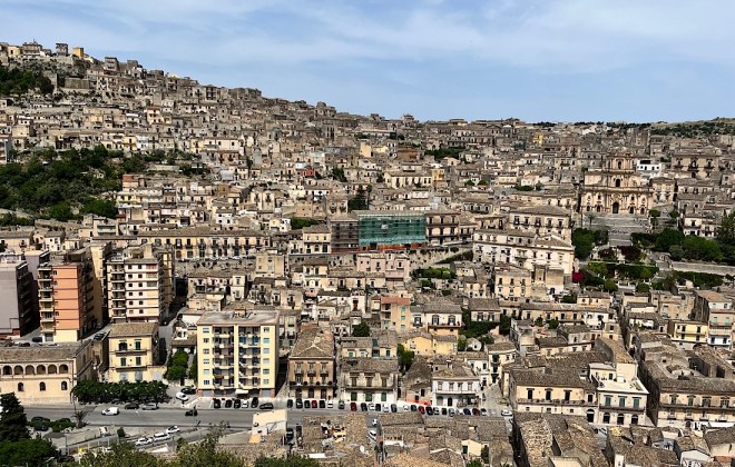 Ausblick auf Modica