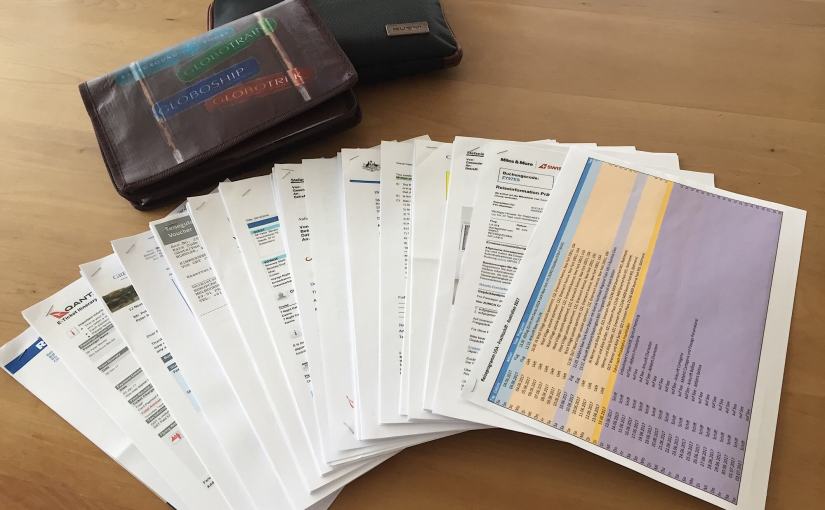 Die Reisevorbereitungen sind&nbsp;abgeschlossen!